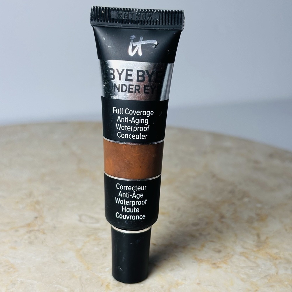 New! it Cosmetics BYE BYE UNDER EYE WATERPROOF CONCEALER‎ 44.0 DEEP NATURAL (N)